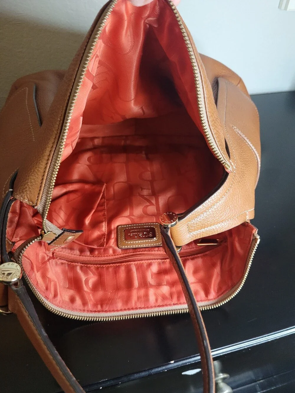 Furla  leather  shoulder  bag - Picture 9 of 13